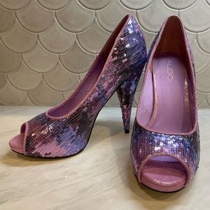 Aldo Puckett Heel, size 38/8 US.